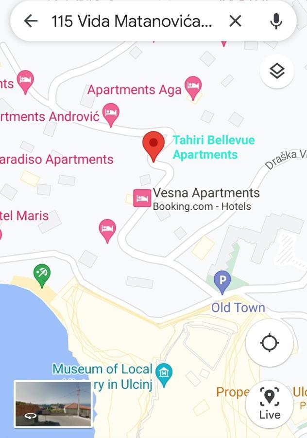 Tahiri Bellevue Apartments Ulcinj Exterior foto